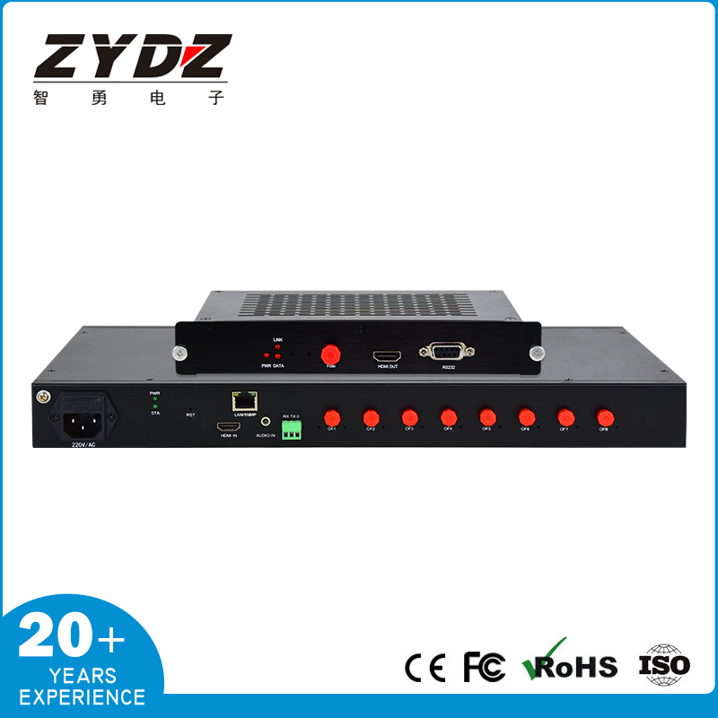 4K60 Encoding and Decoding Integrated Machine IP Network Matrix - Dedicated for Rail Transit PIS