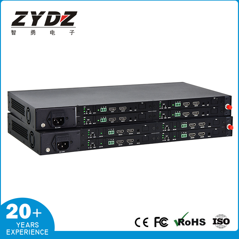 4K60 Multi channel uncompressed HDMI optical transceiver