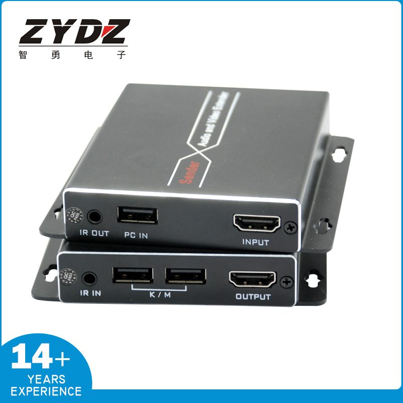 Zhiyong 70m 4K HDBaseT HDMI KVM Single Ethernet Extension Device
