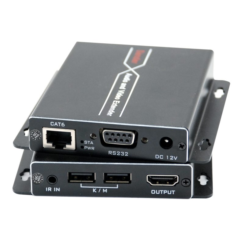 智勇 70米 4K HDBaseT HDMI KVM 单网线延长器