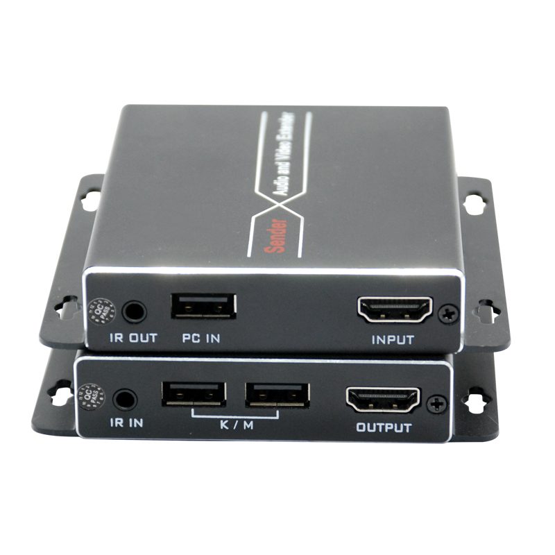 Zhiyong 100m 4K HDBaseT HDMI KVM Single Ethernet Extension Device