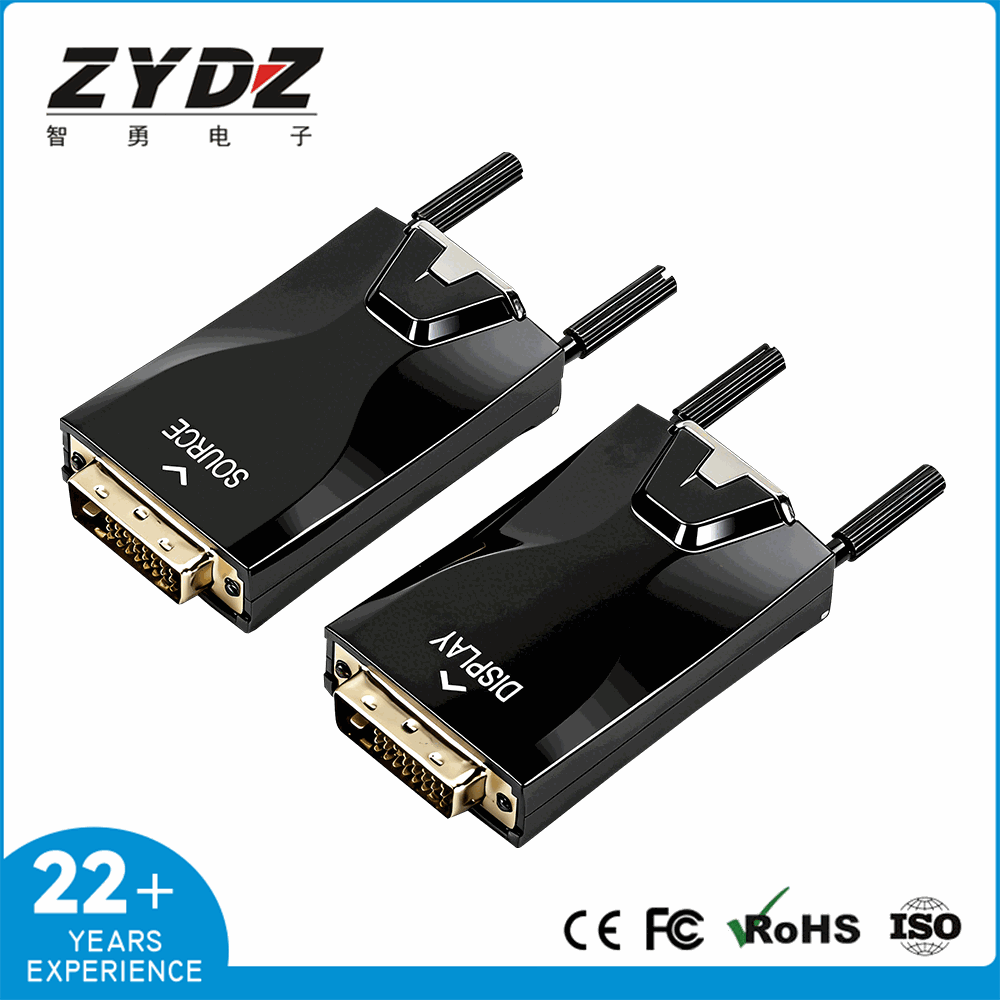 4K@30Hz DVI迷你光端机 ZY-OD921