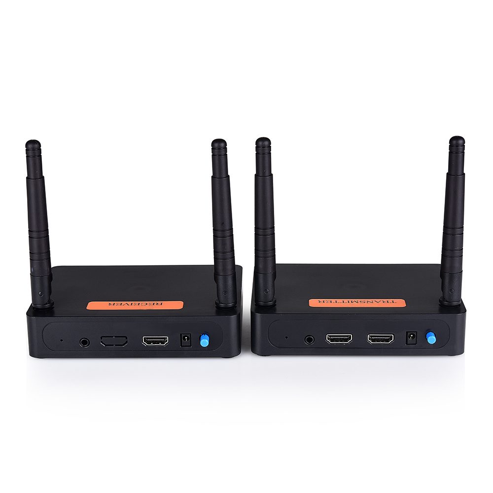 3D high-definition wireless HDMI transmitter, 200m computer TV screen projector, screen mirroring device, audio and video transceiver