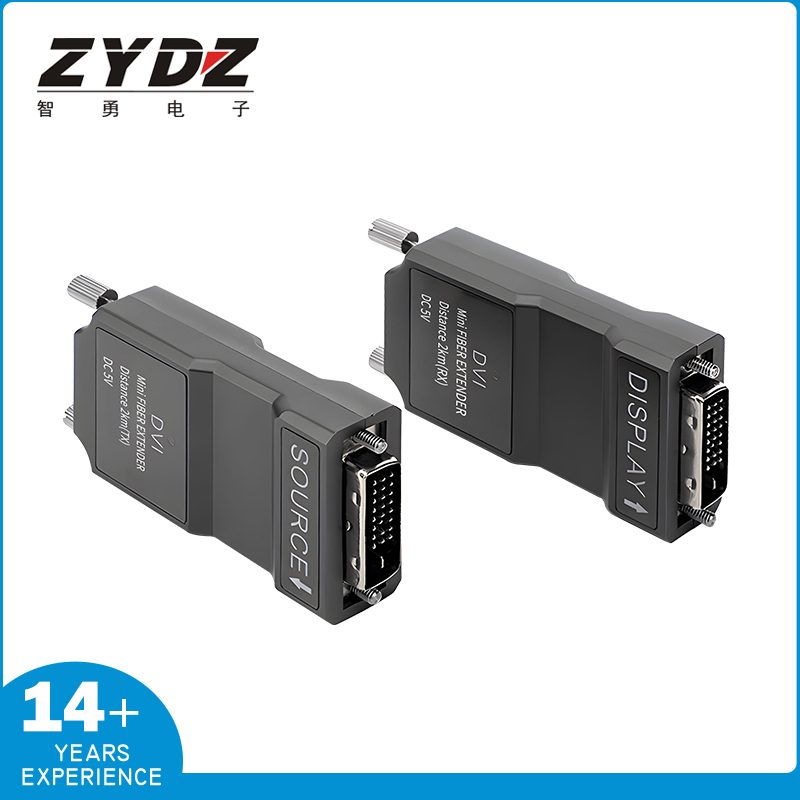 迷你 DVI光端机 ZY-OD901
