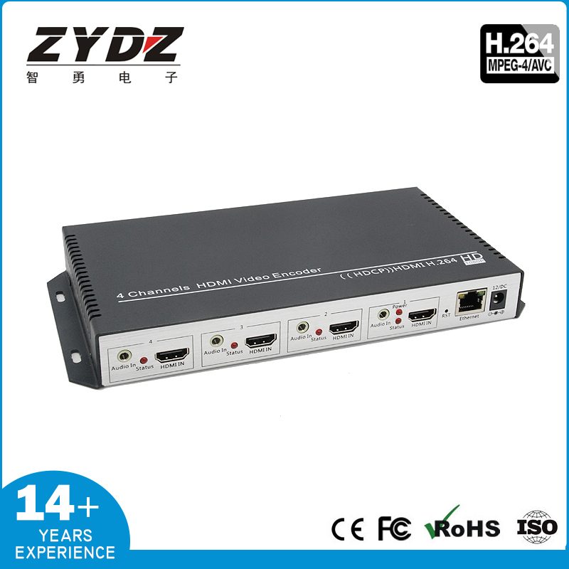 H.264 4路4K HDMI高清编码器