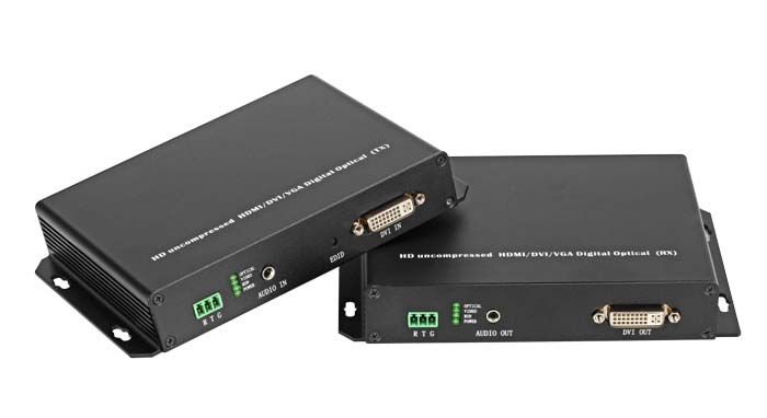 DVI KVM 无压缩光端机