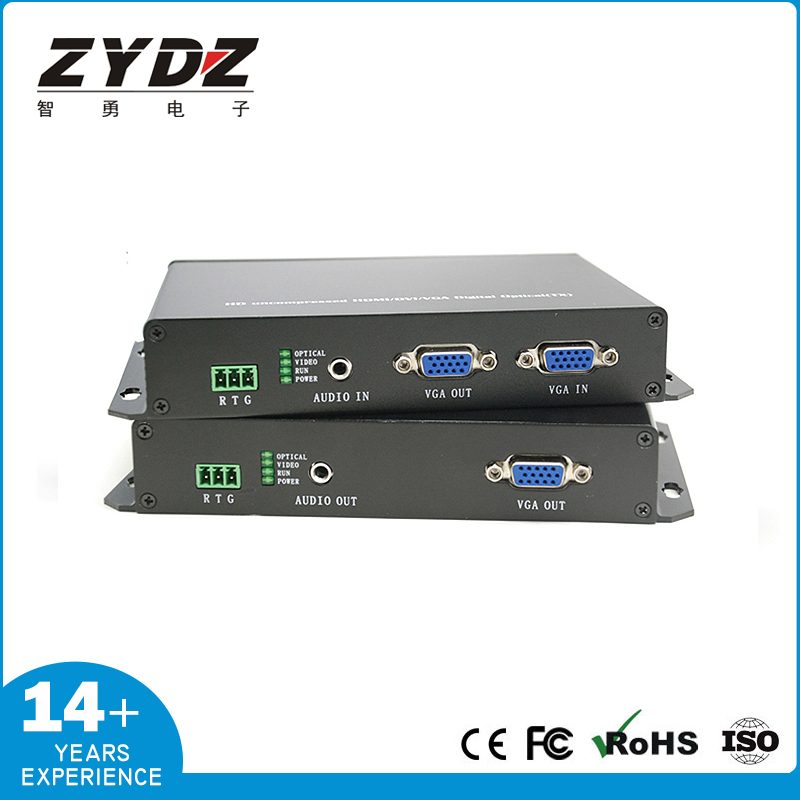 VGA KVM uncompressed optical transceiver