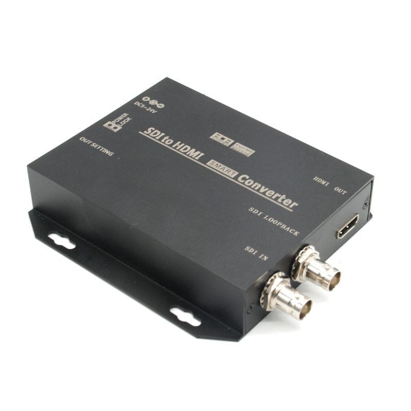 SDI-HDMI变频转换器工业级3G/HD/SD-SDI高清可调分辨率