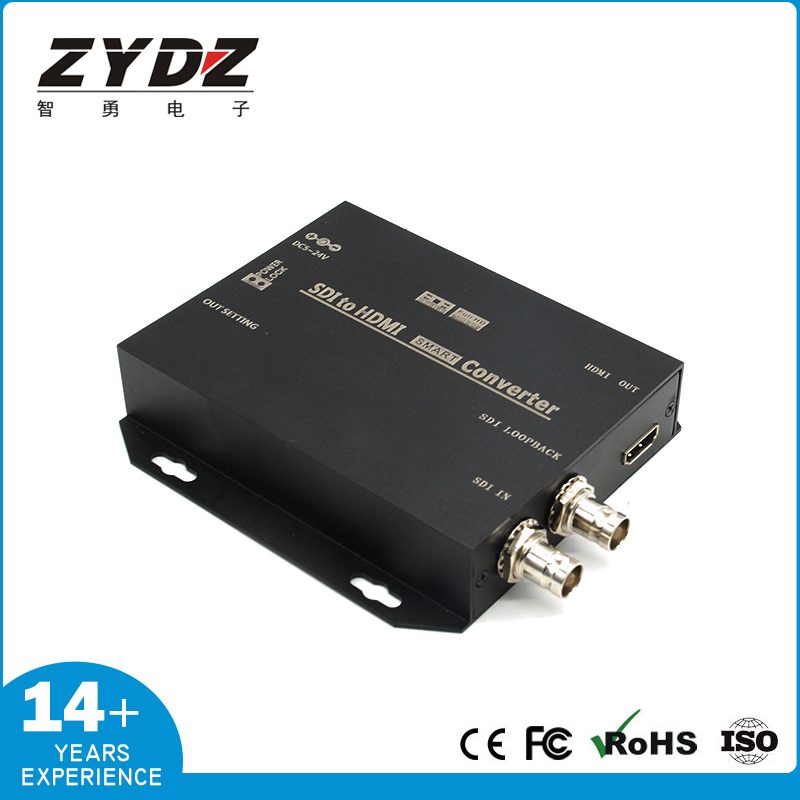 SDI-HDMI变频转换器工业级3G/HD/SD-SDI高清可调分辨率