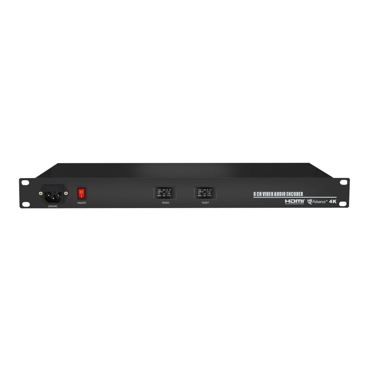 H.265 8-channel HDMI 4K Ultra HD Video Encoder