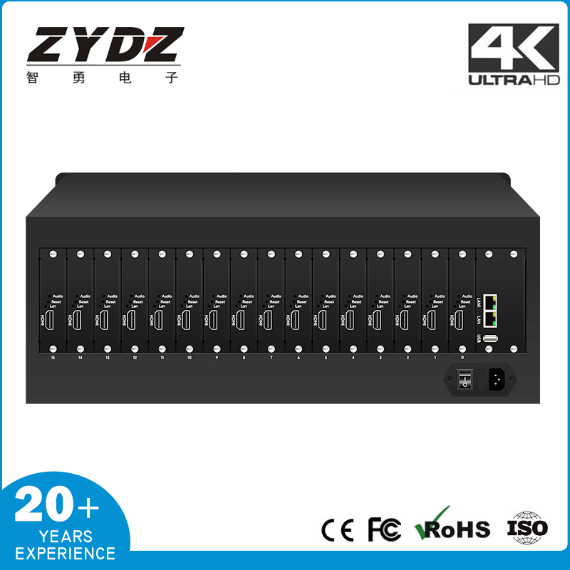 H.265 Upgraded 4K Decoding Network Video Management Platform -16 Screen Single Port