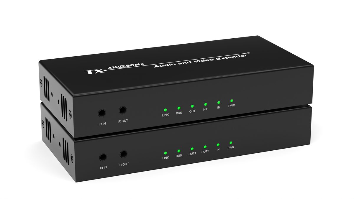 智勇 100米 4K@60 HDMI2.0 HDBaseT单网线延长器 支持键鼠KVM