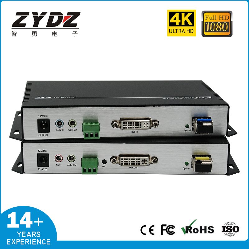 4K@30Hz DVI KVM光端机